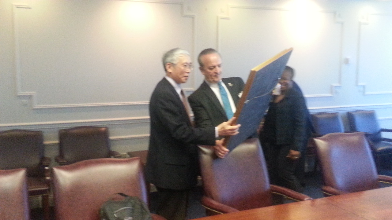 Agreement exchange between delegations